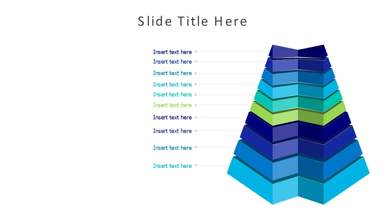 10 levels pyramid 60