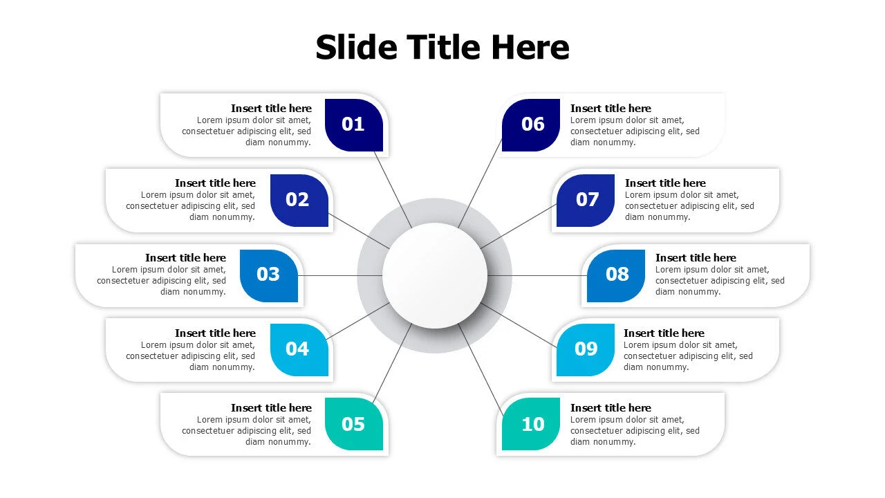 10 points multipurpose slide template