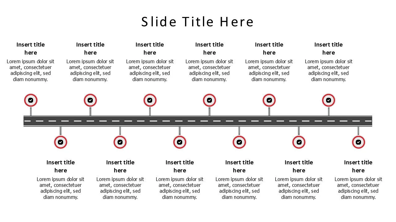 12 points stop signs infographic