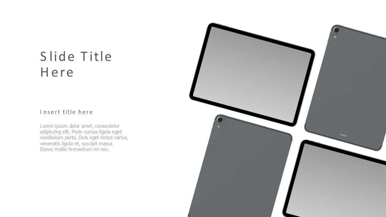 2 ipad images mockups