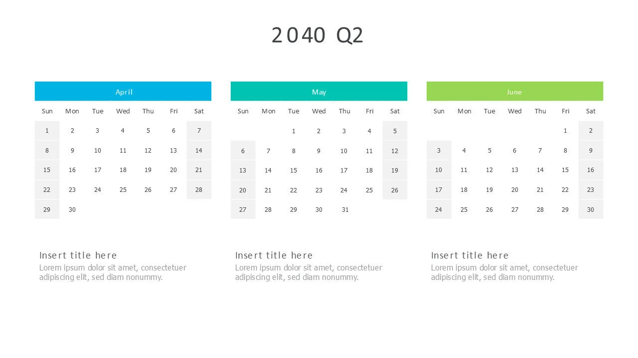 2040 Q2 Calendar