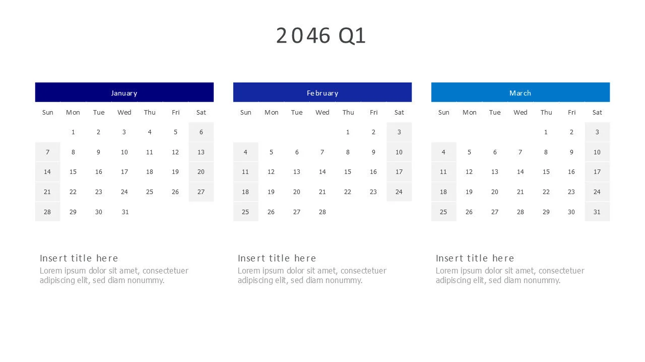 2046 Q1 Calendar