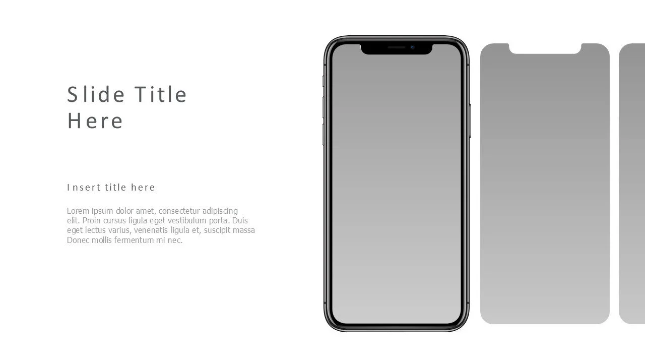 3 images with iphone mockup