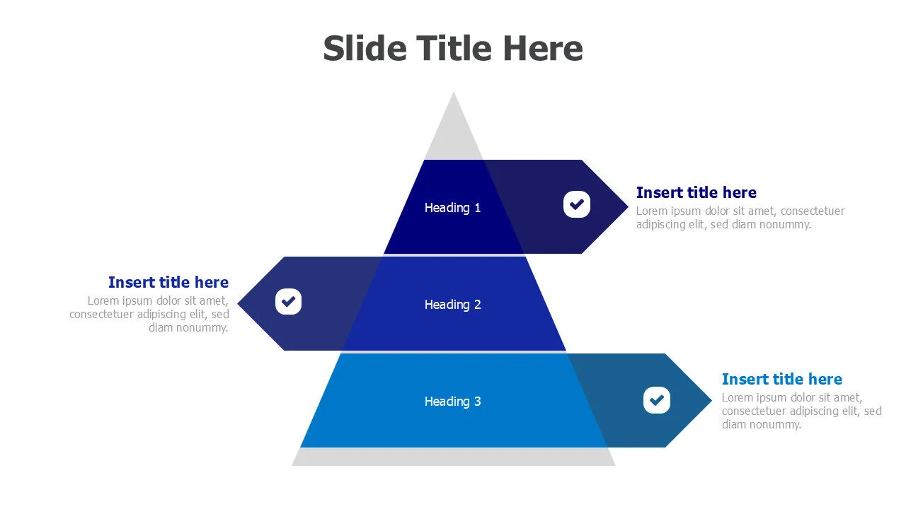 3 levels arrows pyramid 33