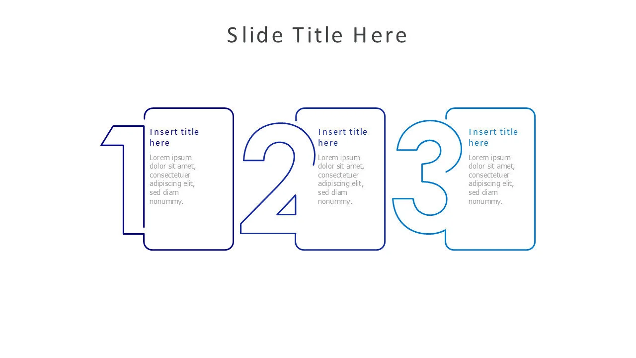 3 points numbering 3