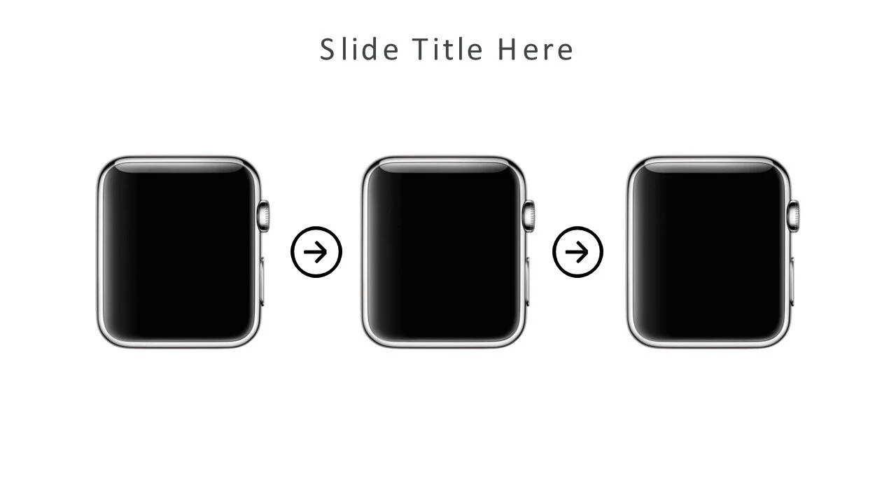 3 smartwatch mockups