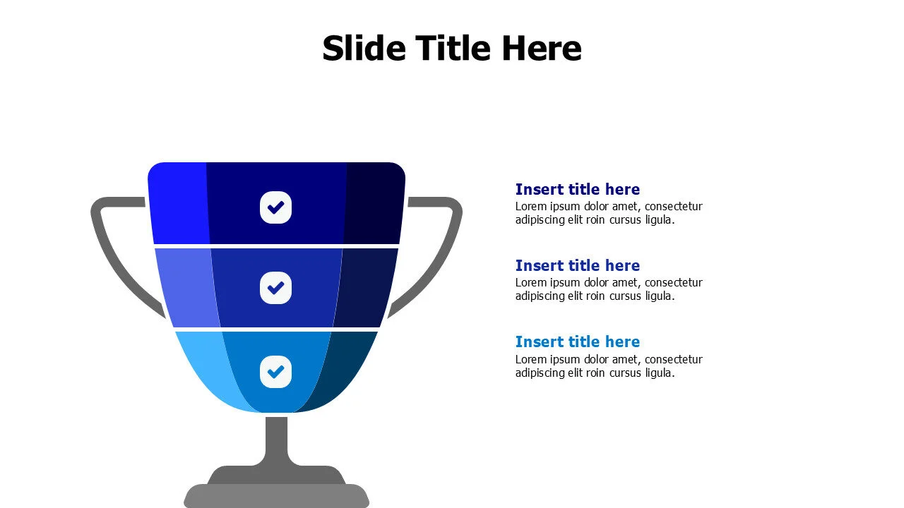 3 steps Cup infographic