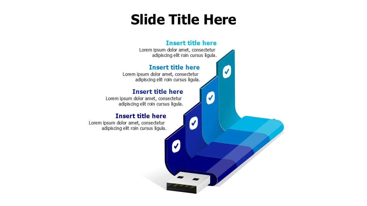 4 3D stripes flash memory infographic