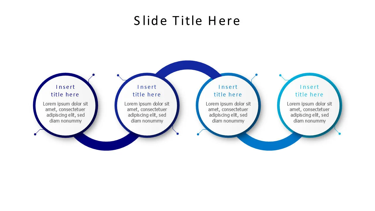 4 consecutive circles