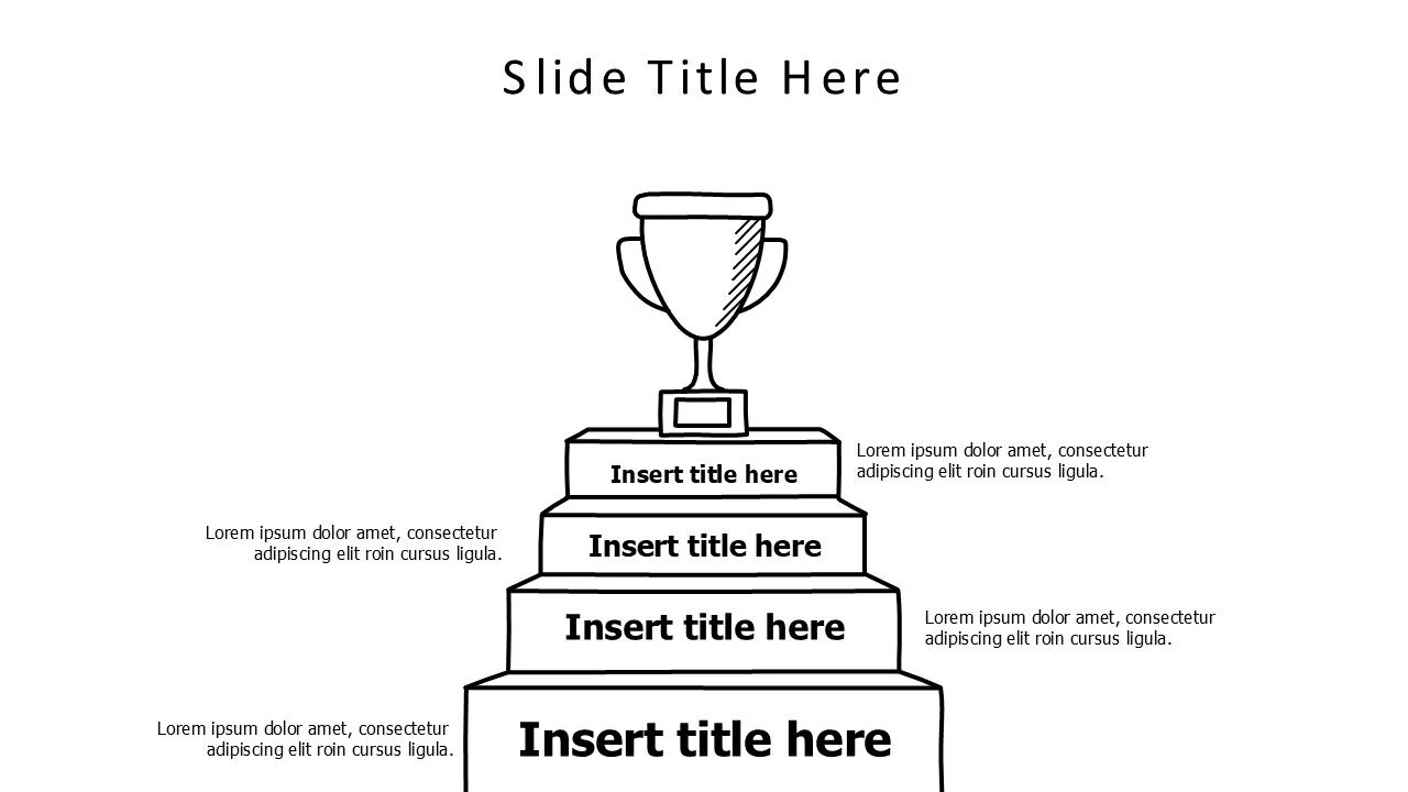 4 doodle steps to a cup infographic