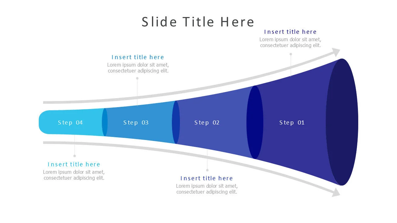 4 levels horizontal funnel 60