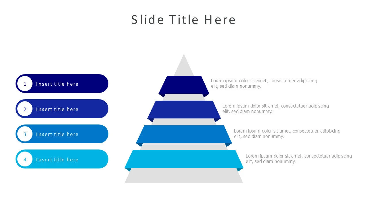 4 levels pyramid 106