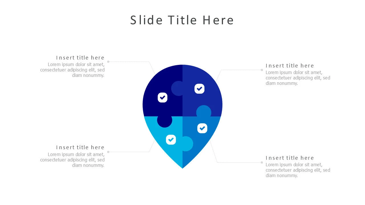 4 pieces pin puzzles 68