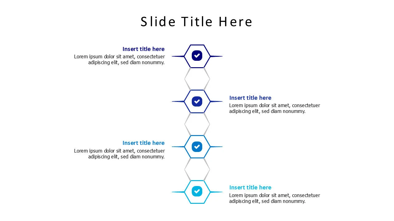 4 points Bee hives agenda infographic