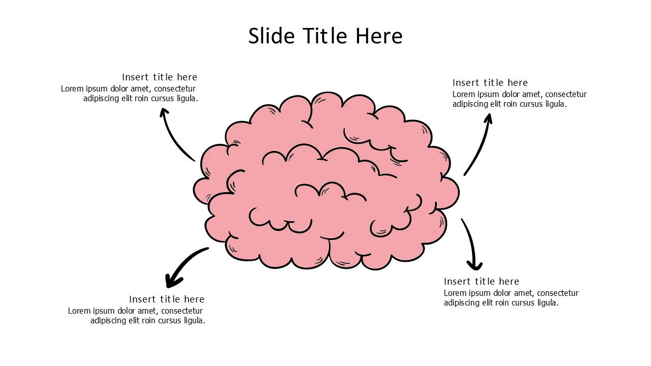 4 points from a doodle brain infographic