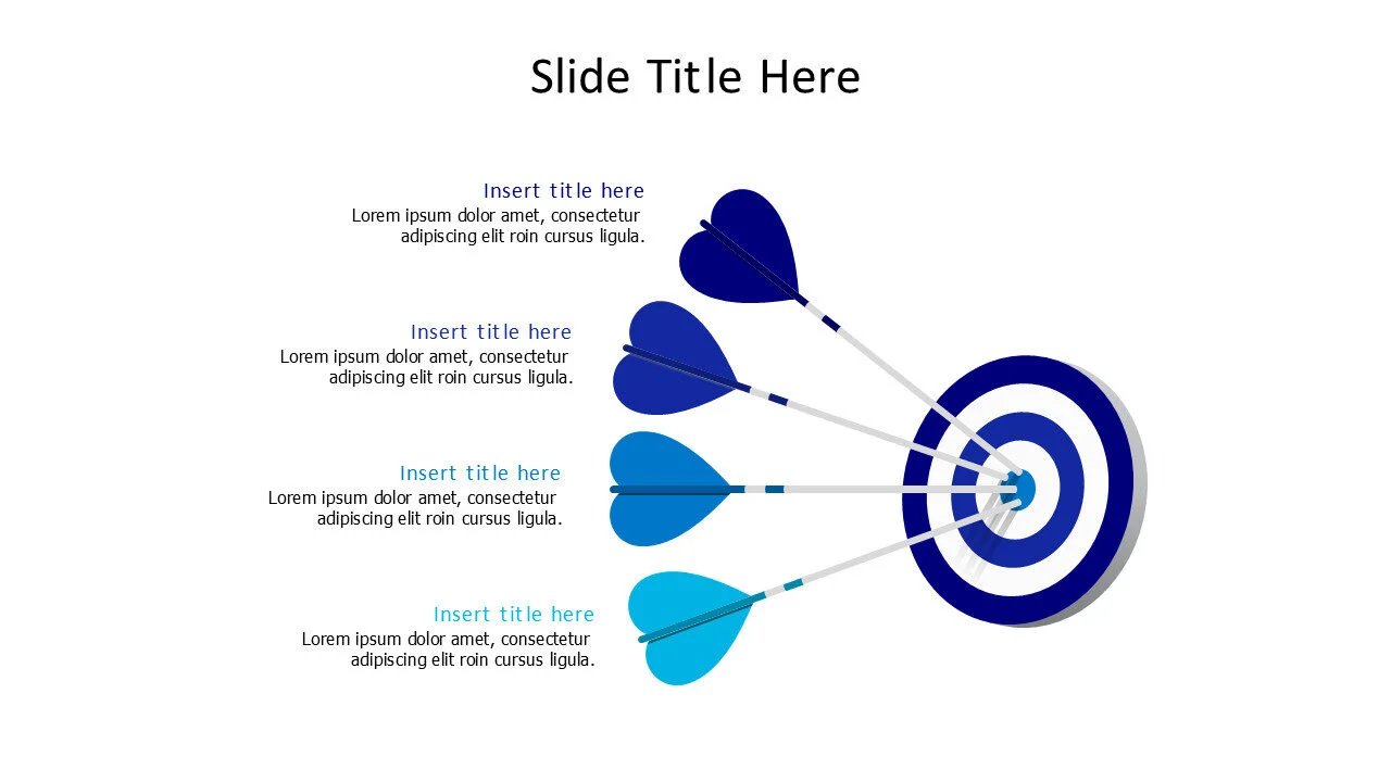 4 points goal infographic