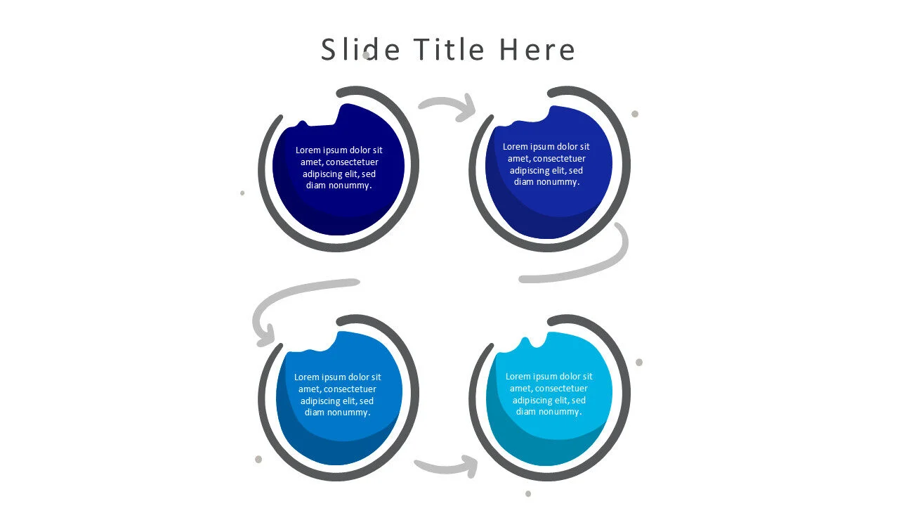4 points round freehand 222