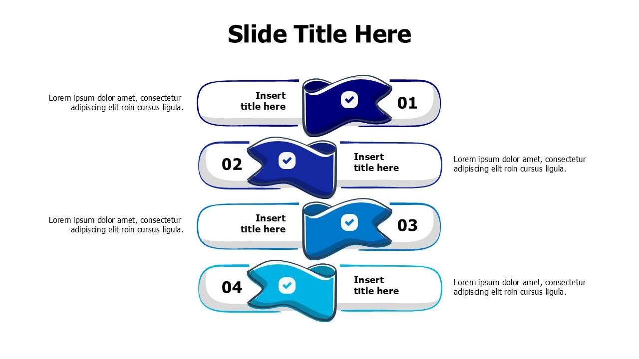 4 points sketchy flags infographic