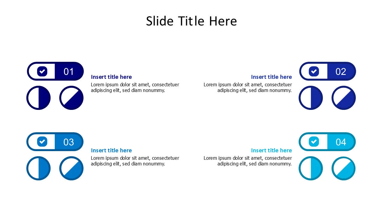 4 points tablet and bills with icons infographic