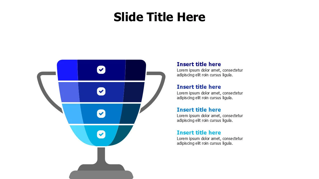 4 steps Cup infographic