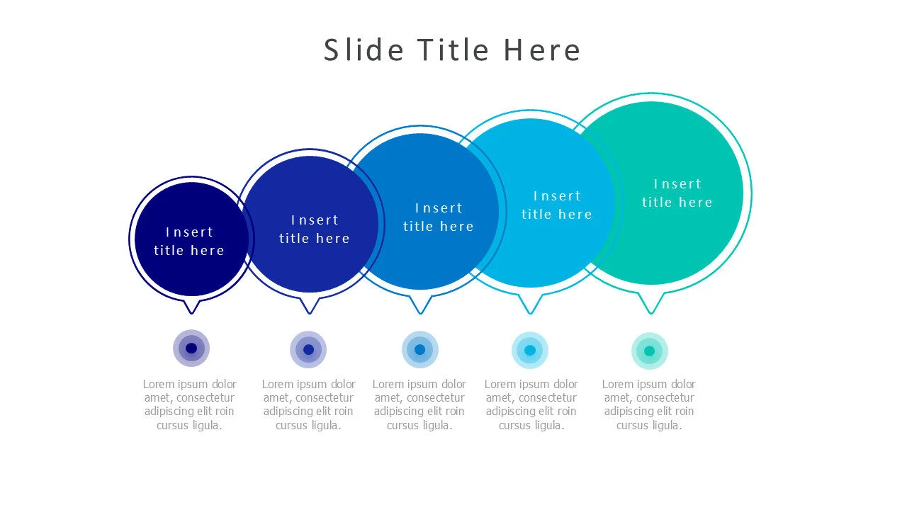 5 points growth circles