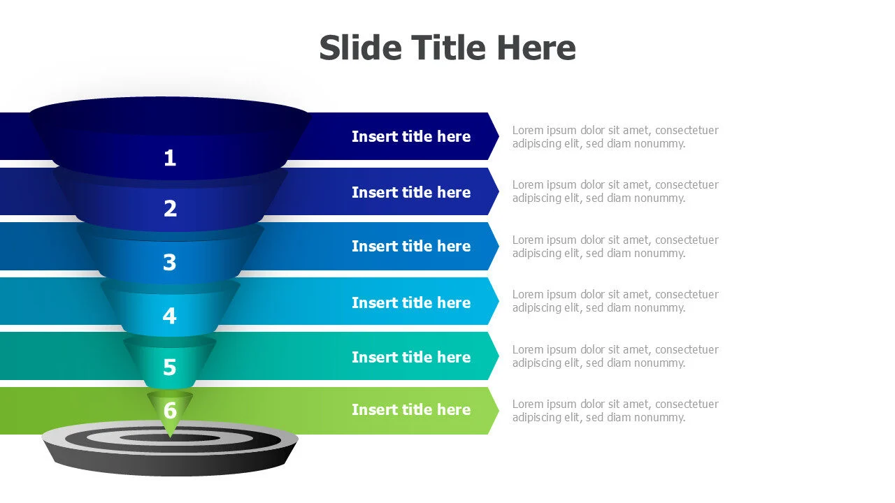 6 levels 3D funnel 19