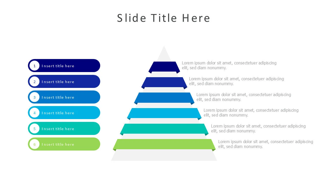 6 levels pyramid 108