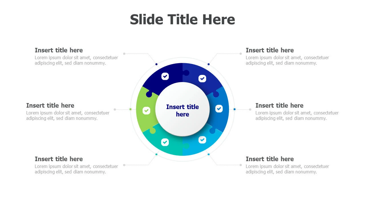 6 pieces round puzzles 28
