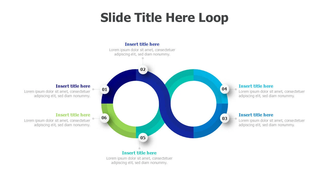 6 points Infinity loop 12