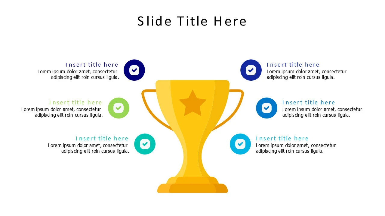 6 points cup infographic