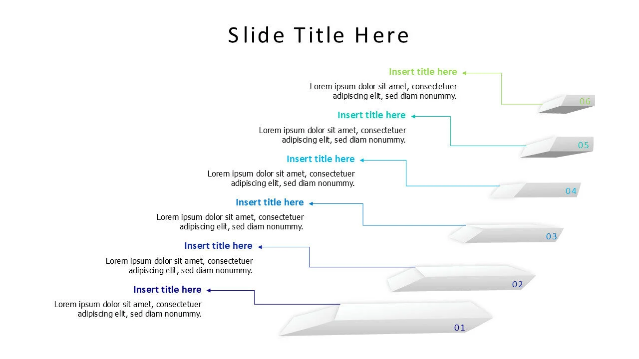 6 steps ladder timeline