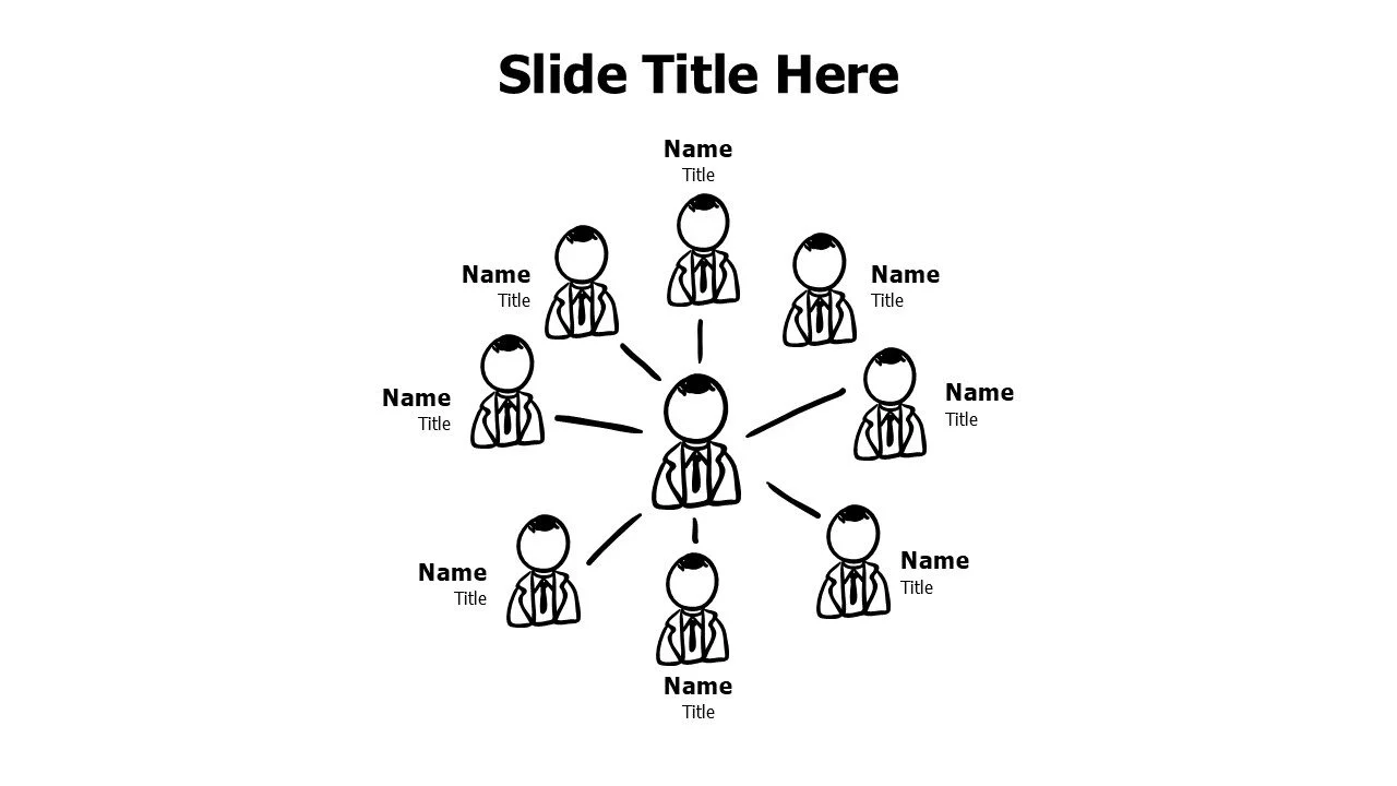 8 branching doodle employees infographic