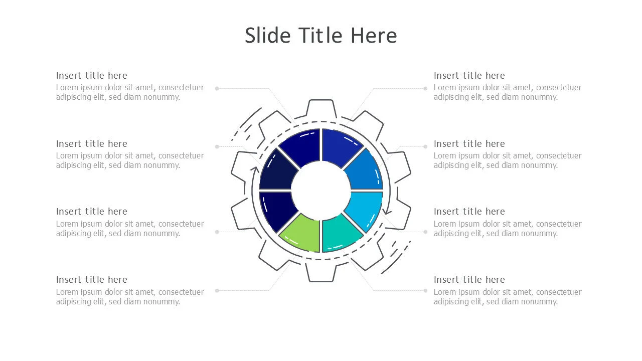 8 points around gear 53