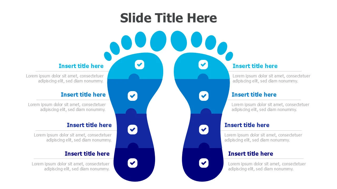 8 points footprint infographic 10