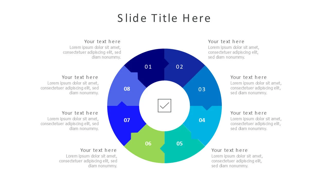 8 points round cycle 8