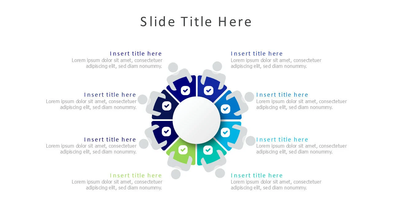 8 points round table 61