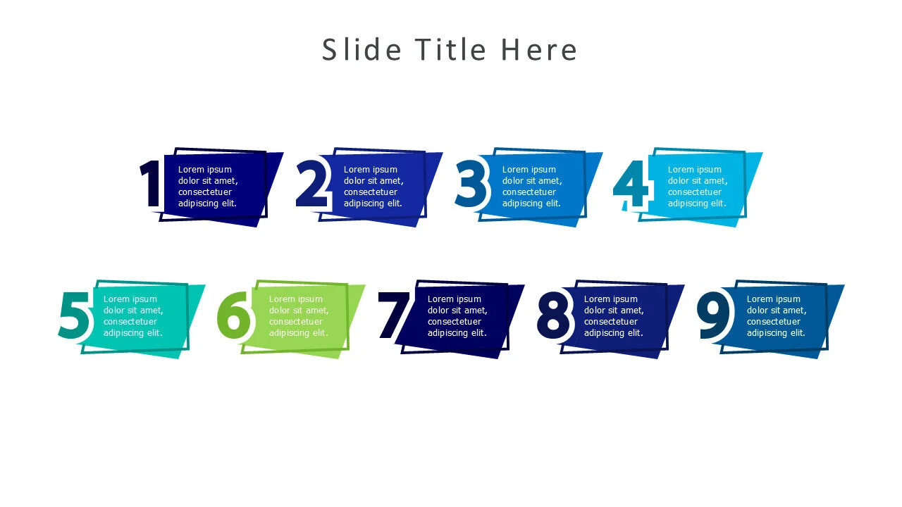 9 points numbering 15