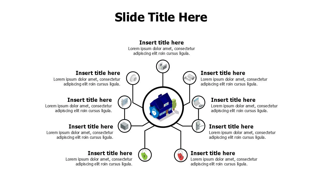 9 points smart home parts infographic