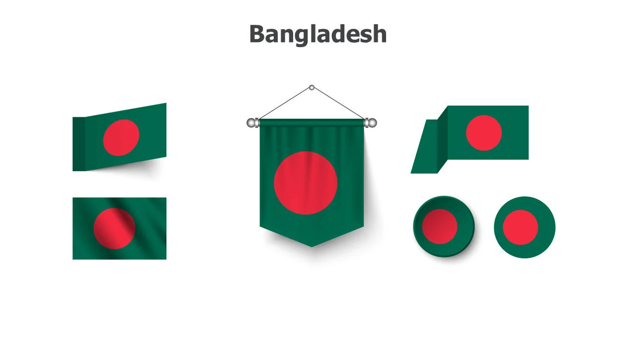 Bangladesh flags