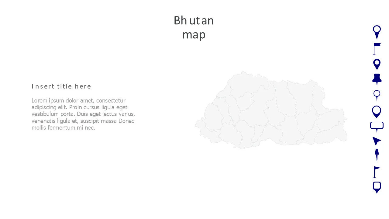 Bhutan map 152