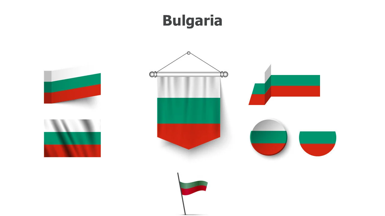 Bulgaria flags