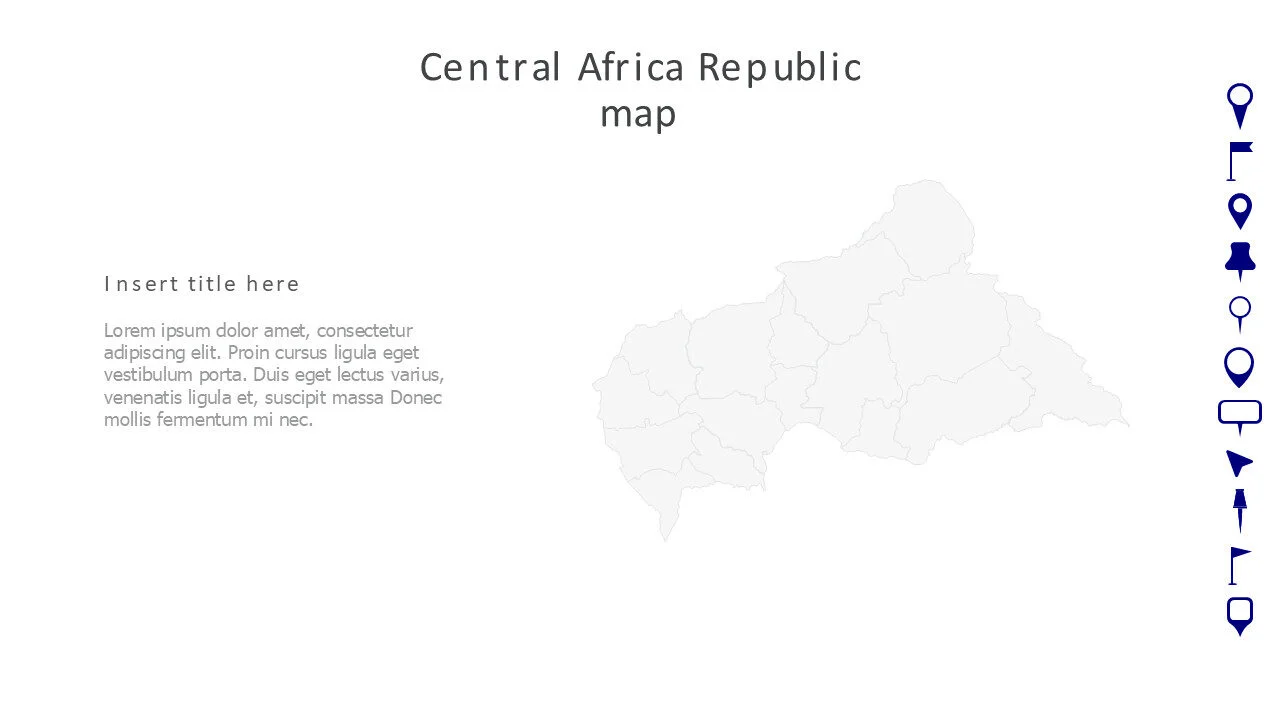 Central Africa Republic map 195