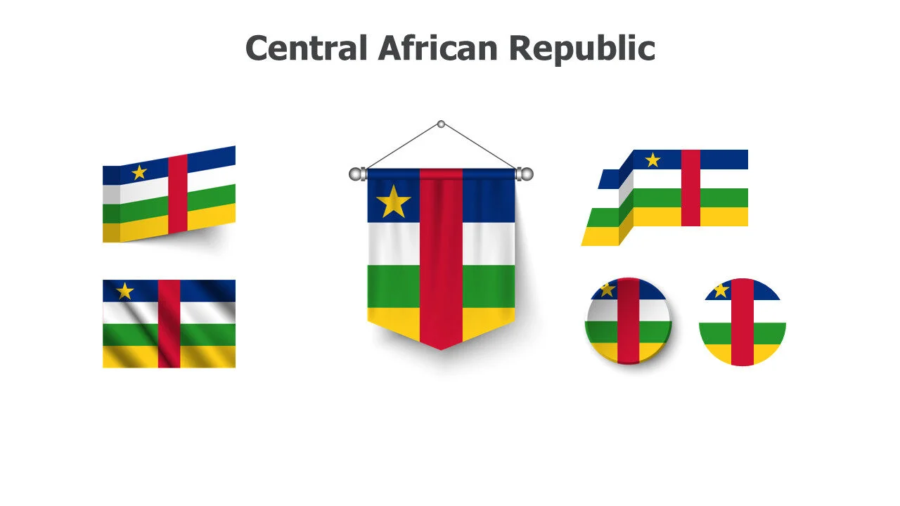 Central African Republic flags