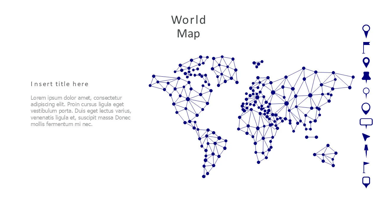 Connected World Map 12