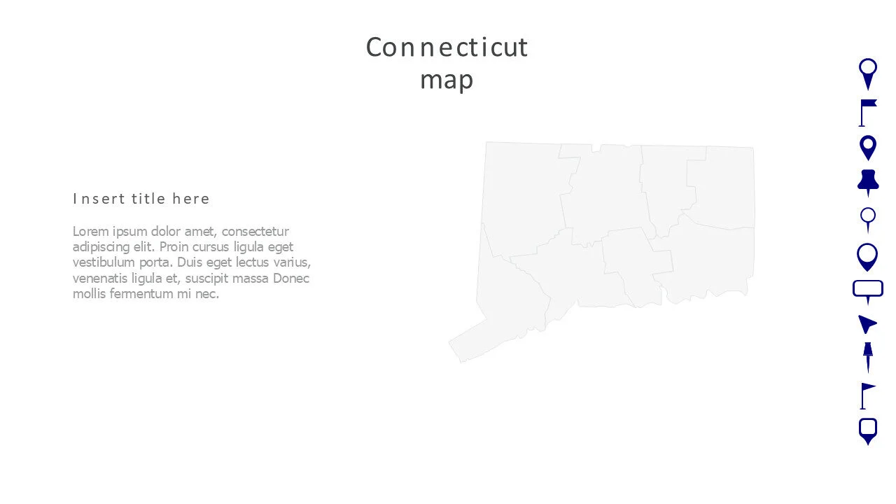 Connecticut map 250