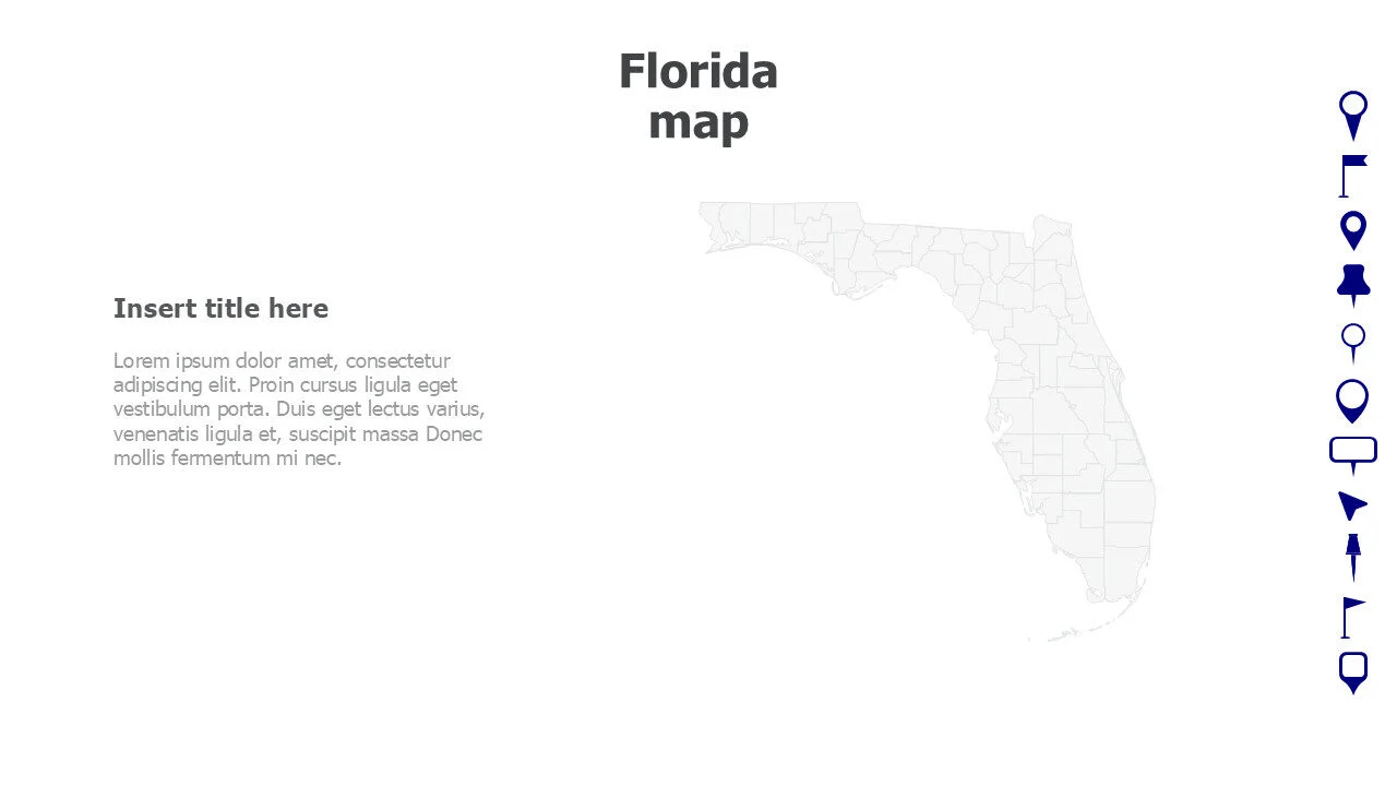 Florida map 249