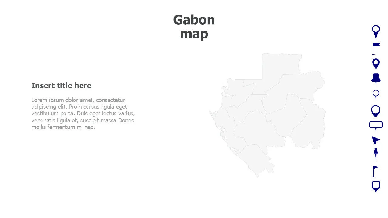 Gabon map 207