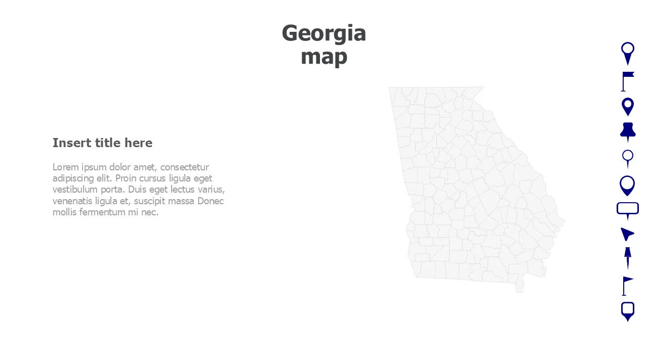 Georgia map 253