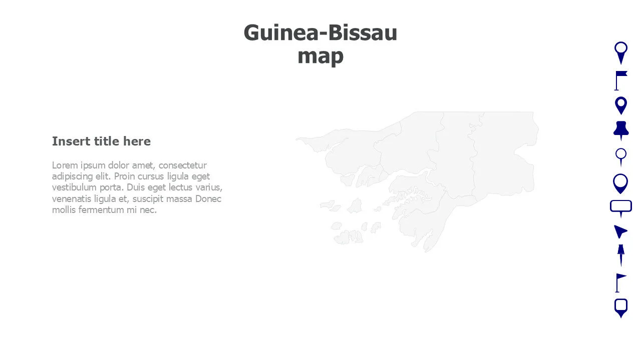Guinea Bissau map 208