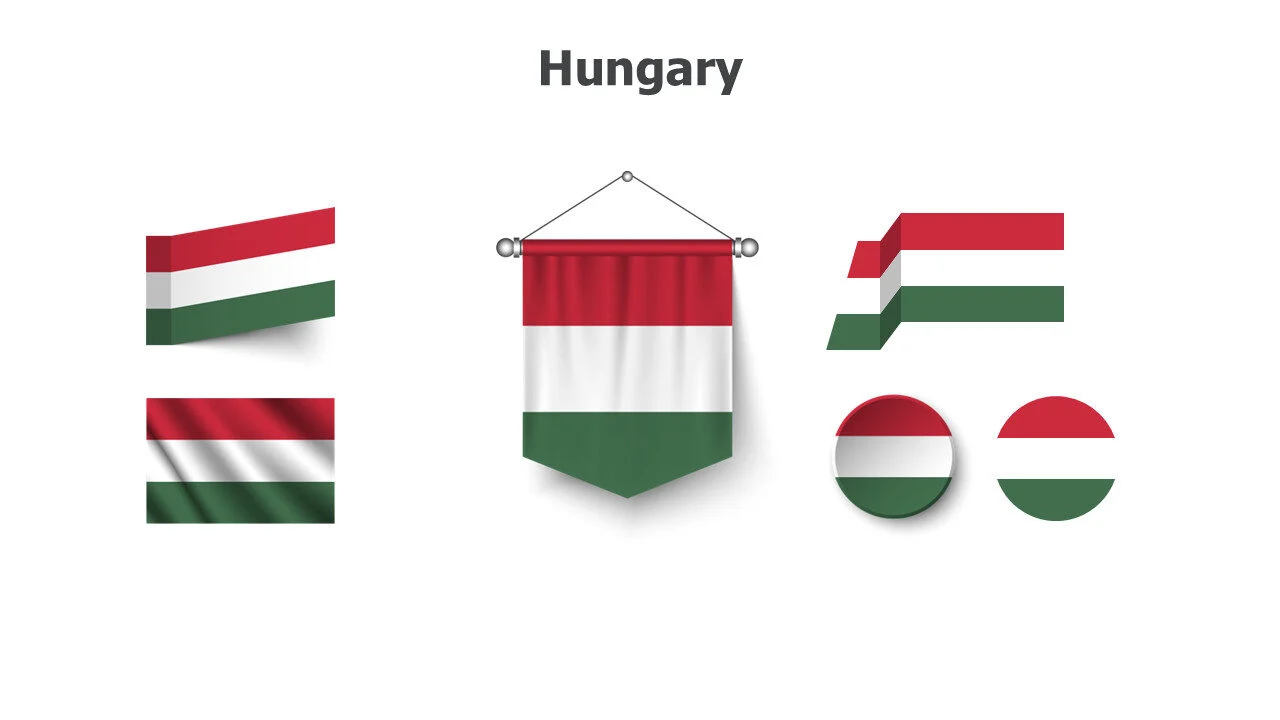 Hungary flags